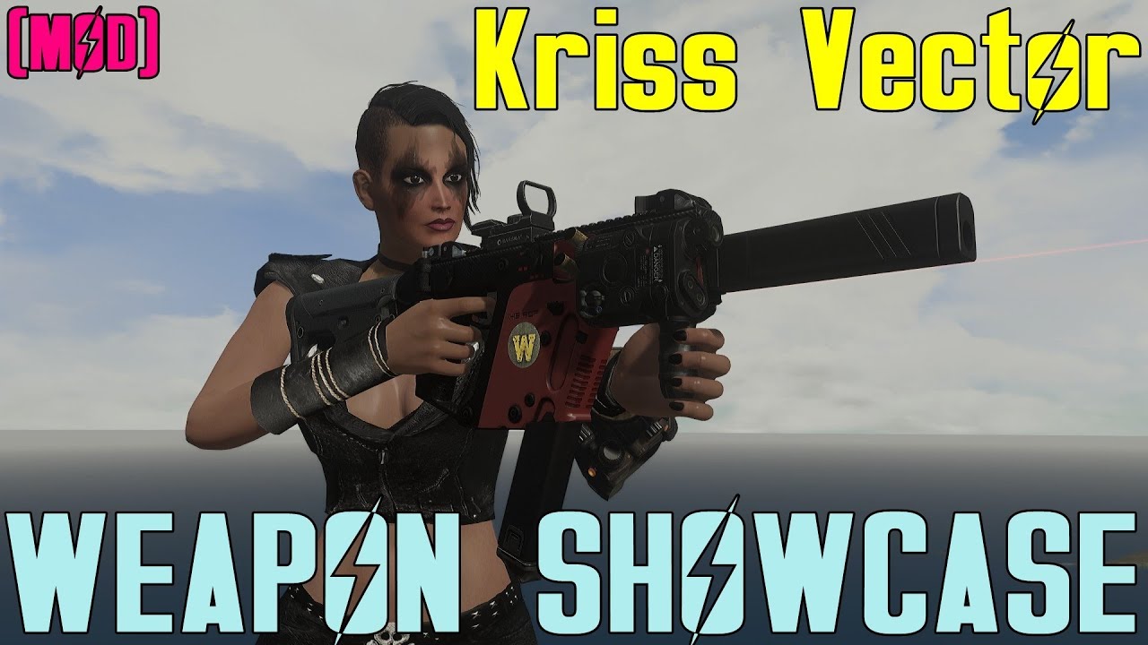 Fallout 4: Weapon Showcases: Kriss Vector (Mod)
