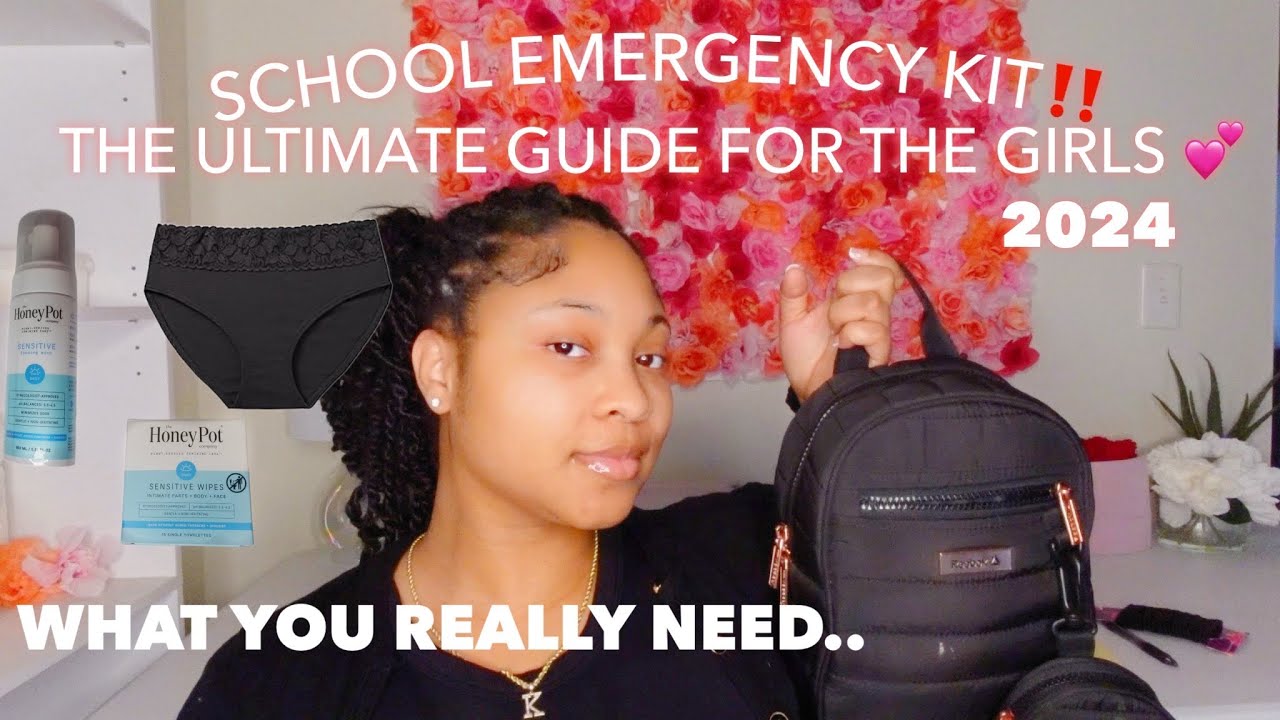 EVERYTHING YOU NEED IN YOUR SCHOOL EMERGENCY KIT 2024 *MUST WATCH**BEST GUIDE*