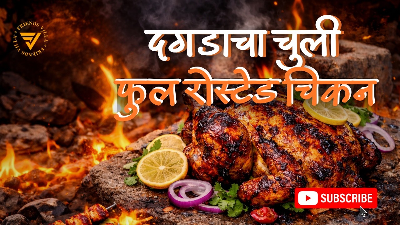 We Cooked a Full Chicken on a Stone Chulha at Our Alibaug Villa