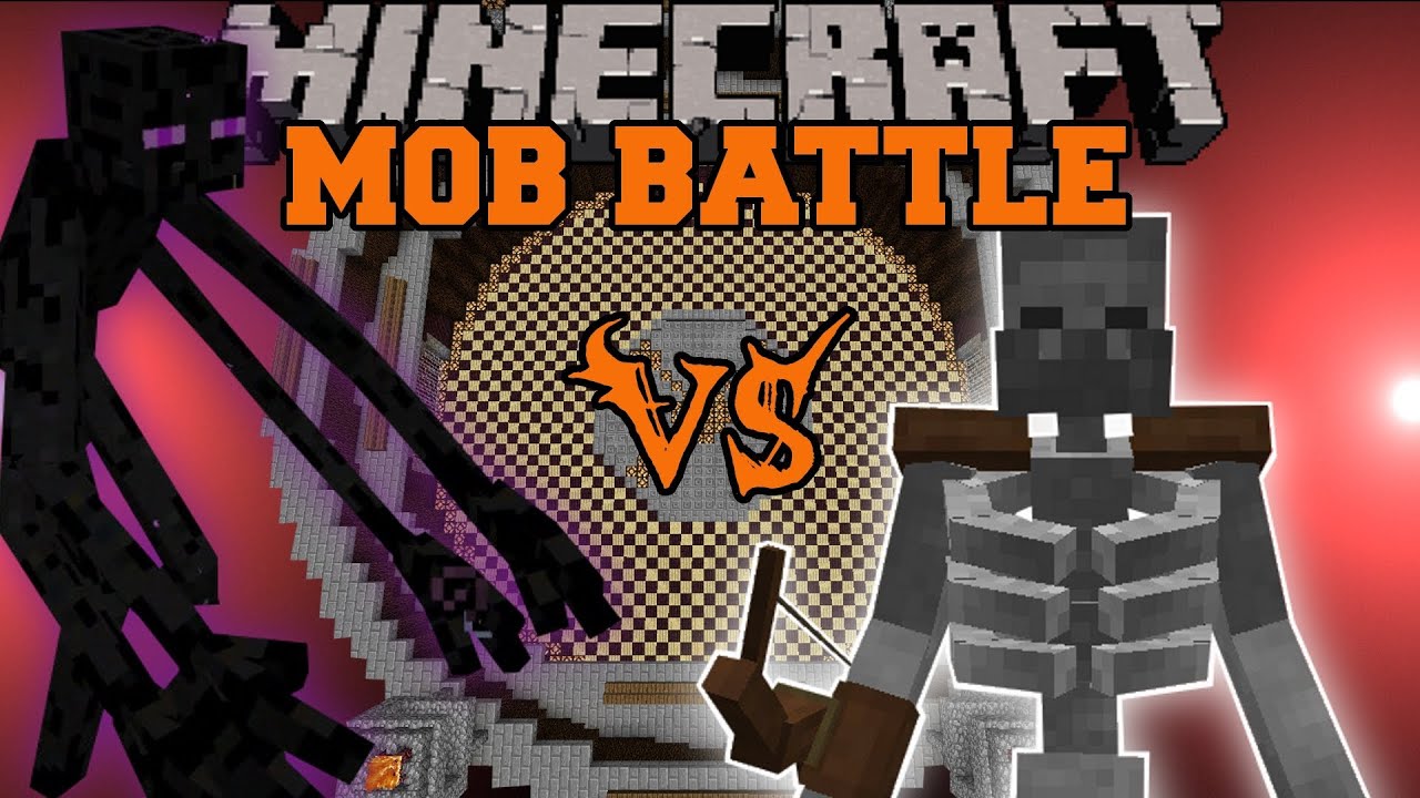 МУТАНТ ЭНДЕРМЕН ПРОТИВ МУТАНТА СКЕЛЕТА - Minecraft Mob Battles - Mutant Creatures Mod