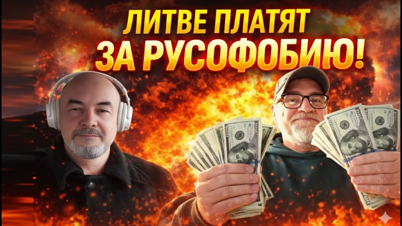 Литве платят за русофобию? Российская пропаганда объясняет. Ar Lietuva gauna pinigus už rusofobiją?