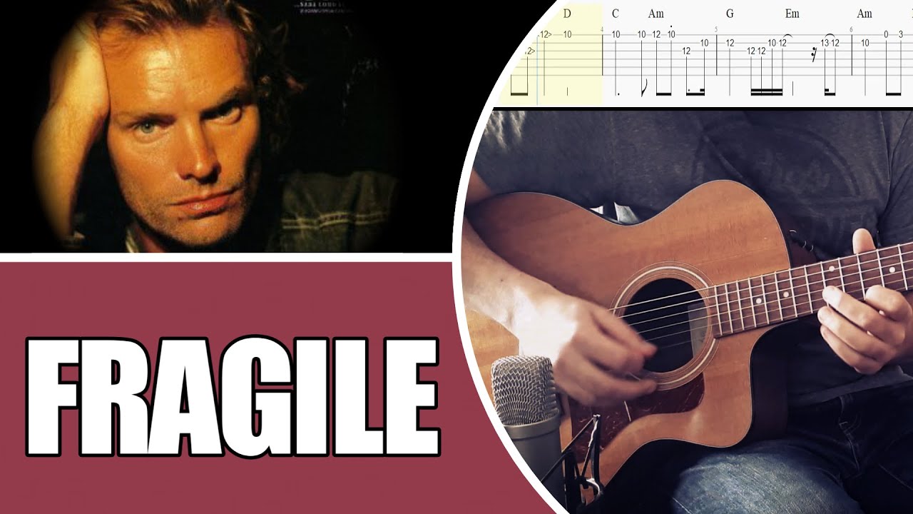 Fragile - Sting | Solo cover with tabs #12