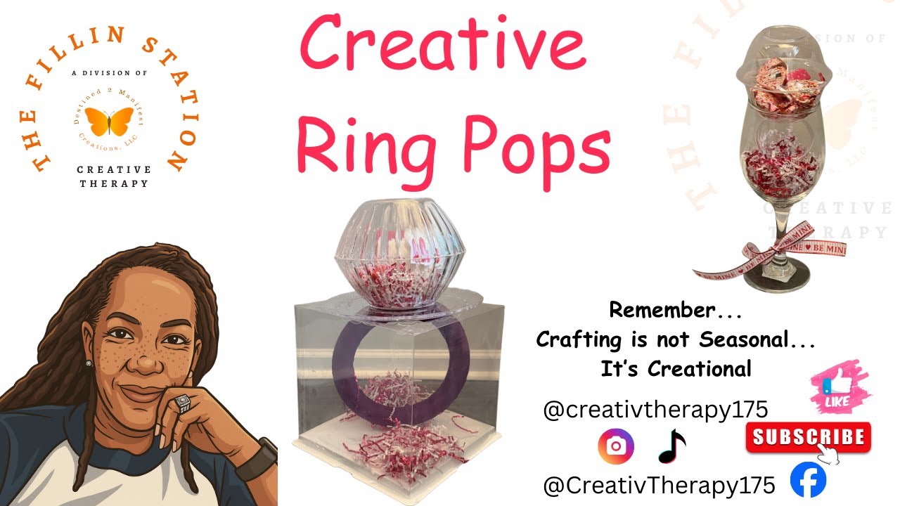 Creative Ring Pops | DIY Craft Tutorial (Big & Small Versions)