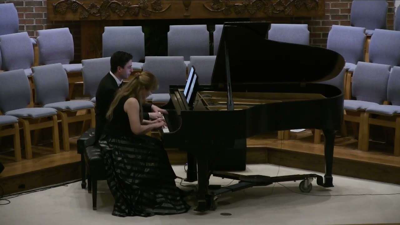 E. Satie – Je Te Veux (“I want you”) Marcin and Yuka Piano Duo