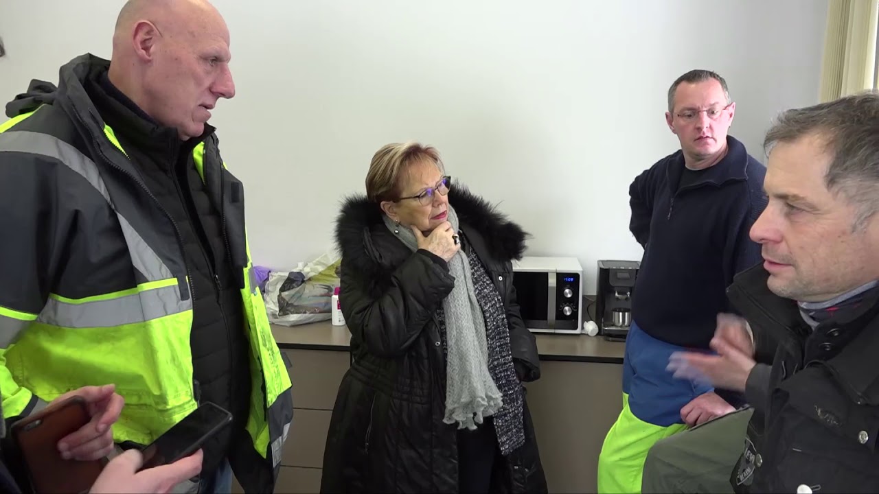Visite d'un centre d'exploitation des routes dans le Val d'Oise