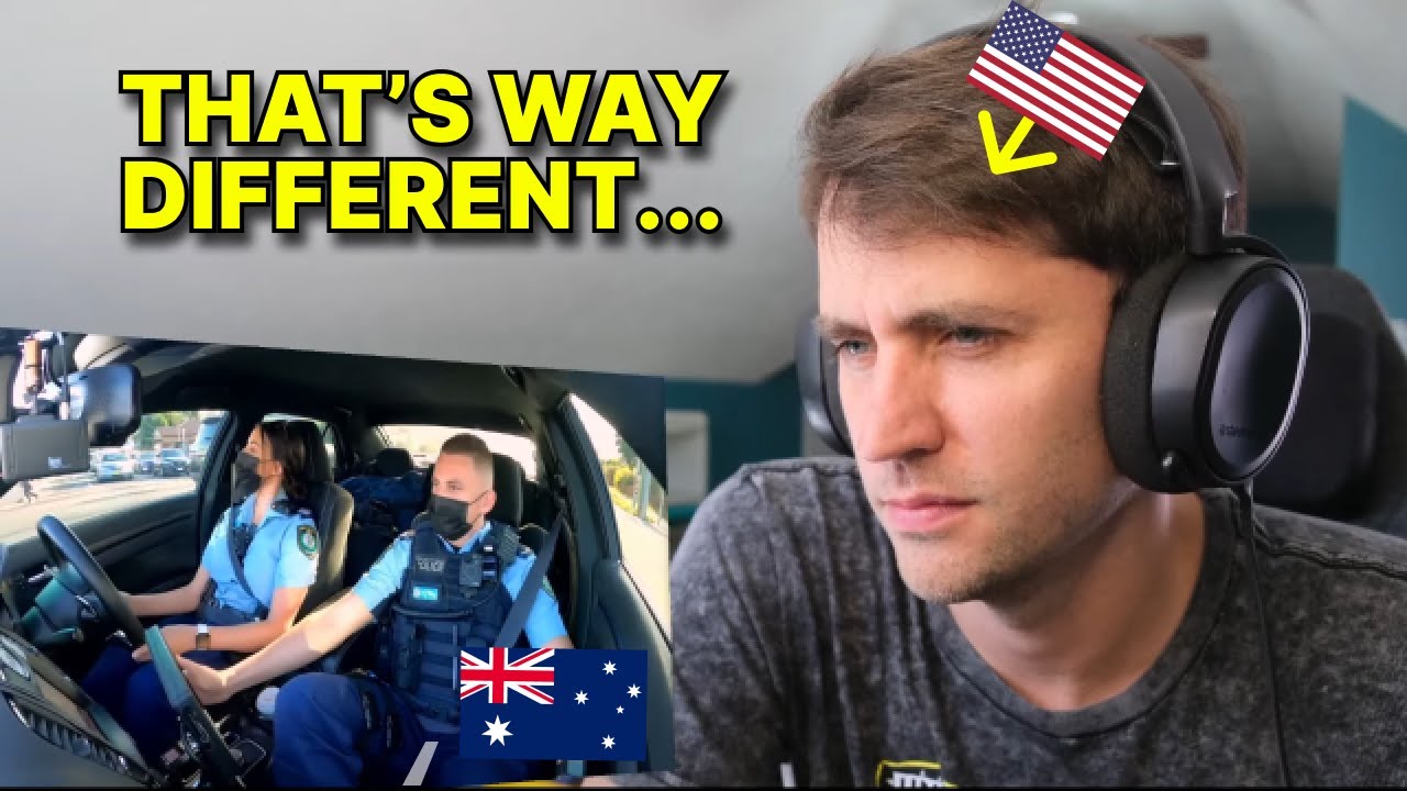 American reacts to Day In The Life: NSW Police Force