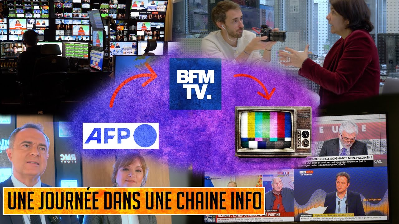 Une journée dans les coulisses d'une chaine d'infos !