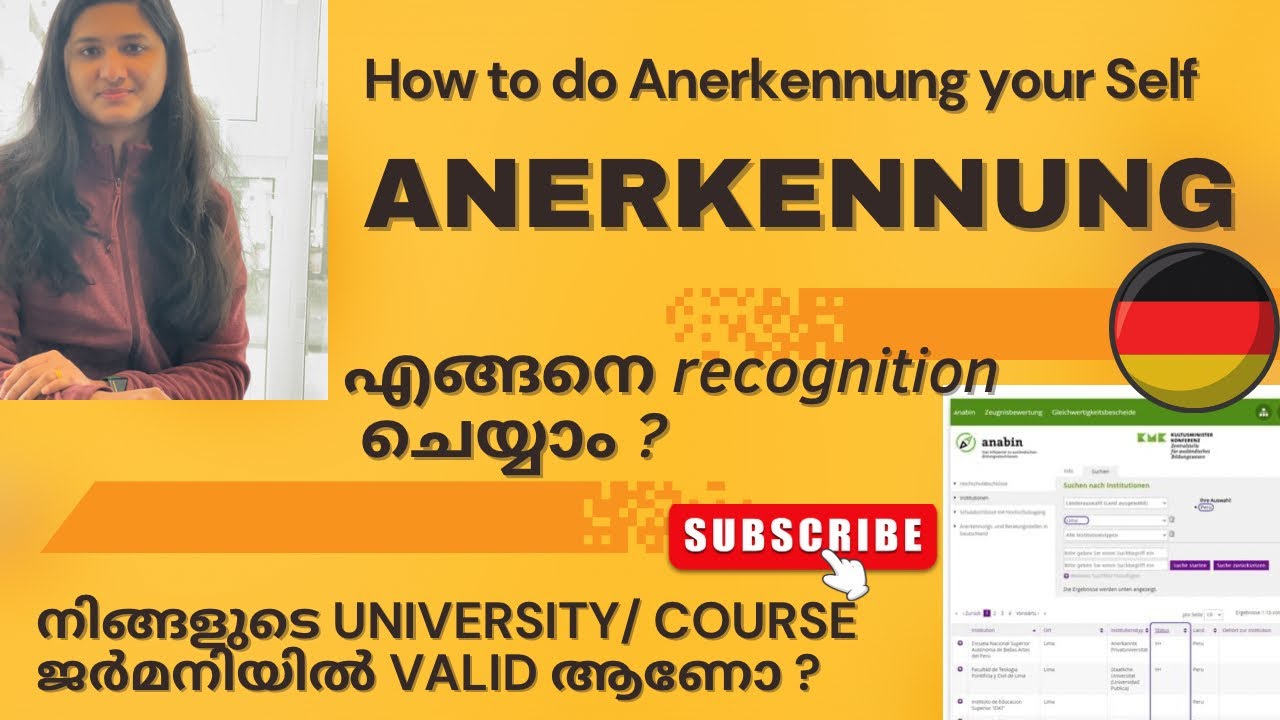 Anerkennung |How to apply for recognition of foreign degree📜 / university in Germany|ZAB|Anabin