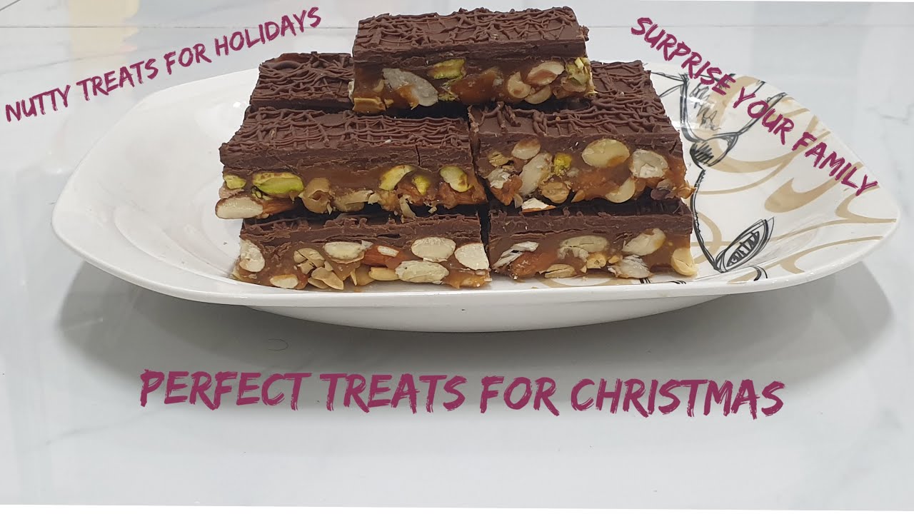 Holiday recipe/ nutty treat for Christmas