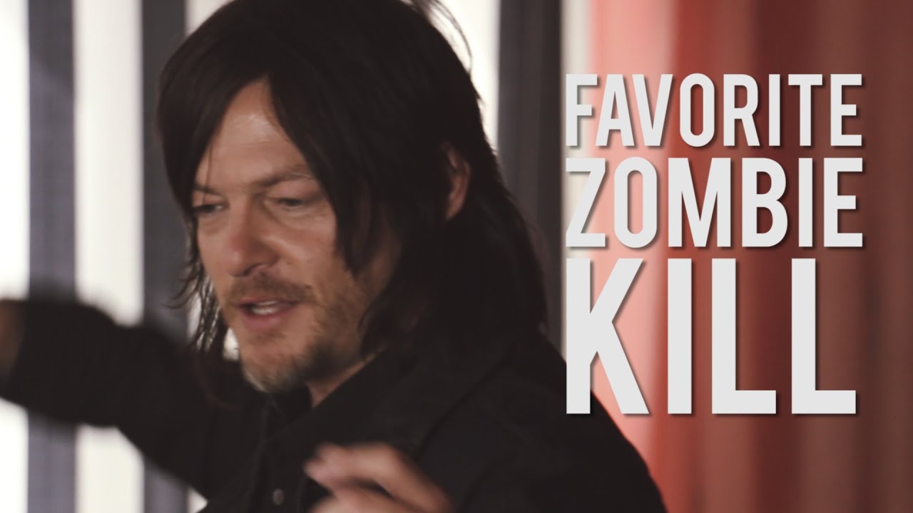'The Walking Dead's' Norman Reedus Describes His Perfect Zombie Kill in Wrapid Fire!