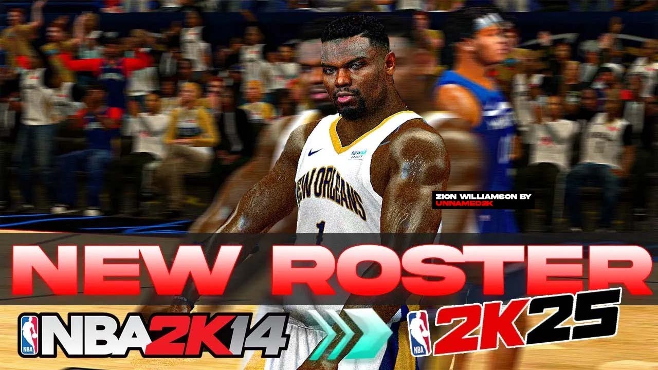 NEW 2K25 ROSTER UPDATE FOR NBA2K14