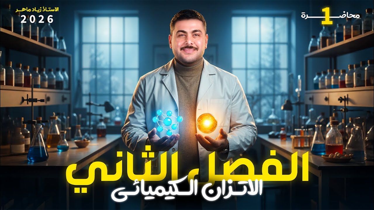 مقدمة الاتزان الكيميائي | الاتزان الكيميائي | الاستاذ زياد ماهر