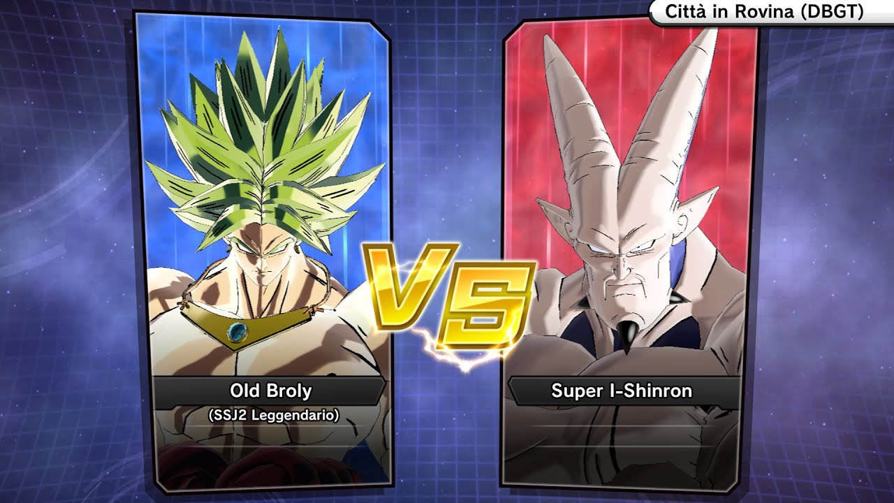 Xenoverse 2 - Requested match (PC): Old Broly Super Saiyan 2 Leggendario vs Super I-Shinron