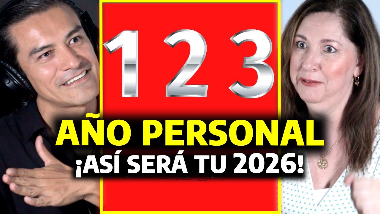 AÑO PERSONAL 1, 2 y 3 en 2026 | Predicciones y Energía del Año