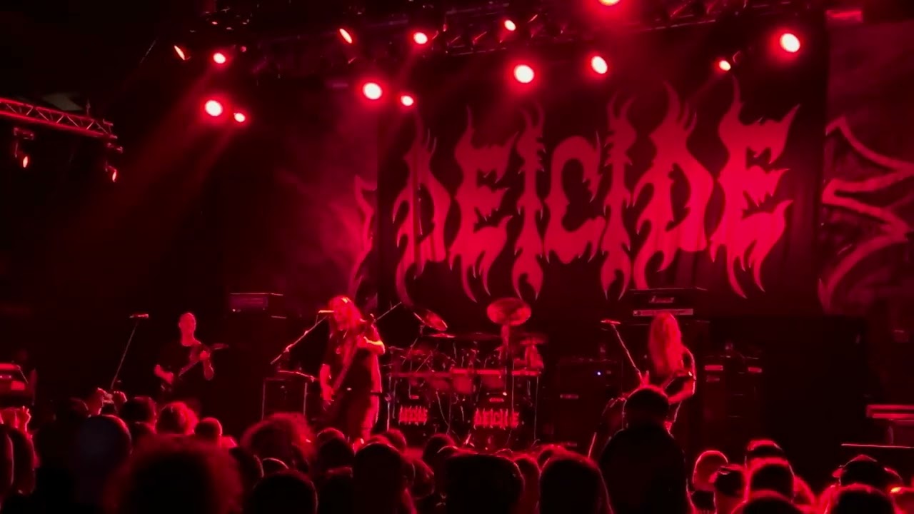Deicide - Bury the Cross… With Your Christ [4K] - Progresja Warszawa 08/08/2024