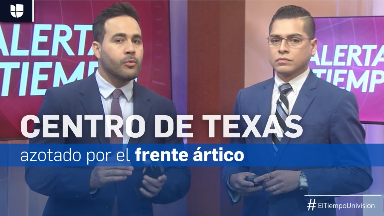 Frío ártico en el centro de Texas: ¿habrá nieve, aguanieve o lluvia helada?