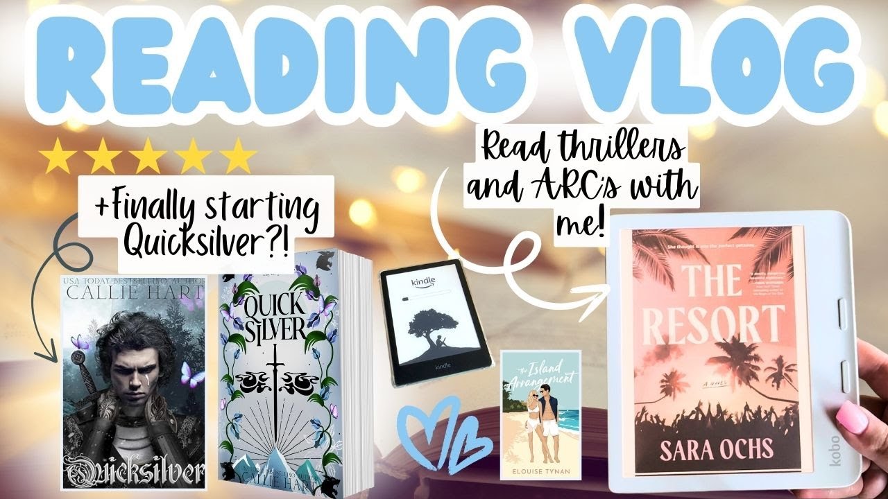 ЧИТАЙТЕ СО МНОЙ НА МОЁМ KINDLE И KOBO! РОЛИКИ, ТРИЛЛЕРЫ И, НАКОНЕЦ, ЧИТАЮ QUICKSILVER! #booktube ...
