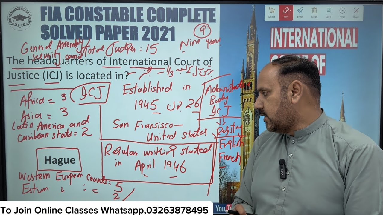 FIA constable solved paper 2021 | PPSC FPSC NTS CSS SPSC KPPSC PMS GK Preparation