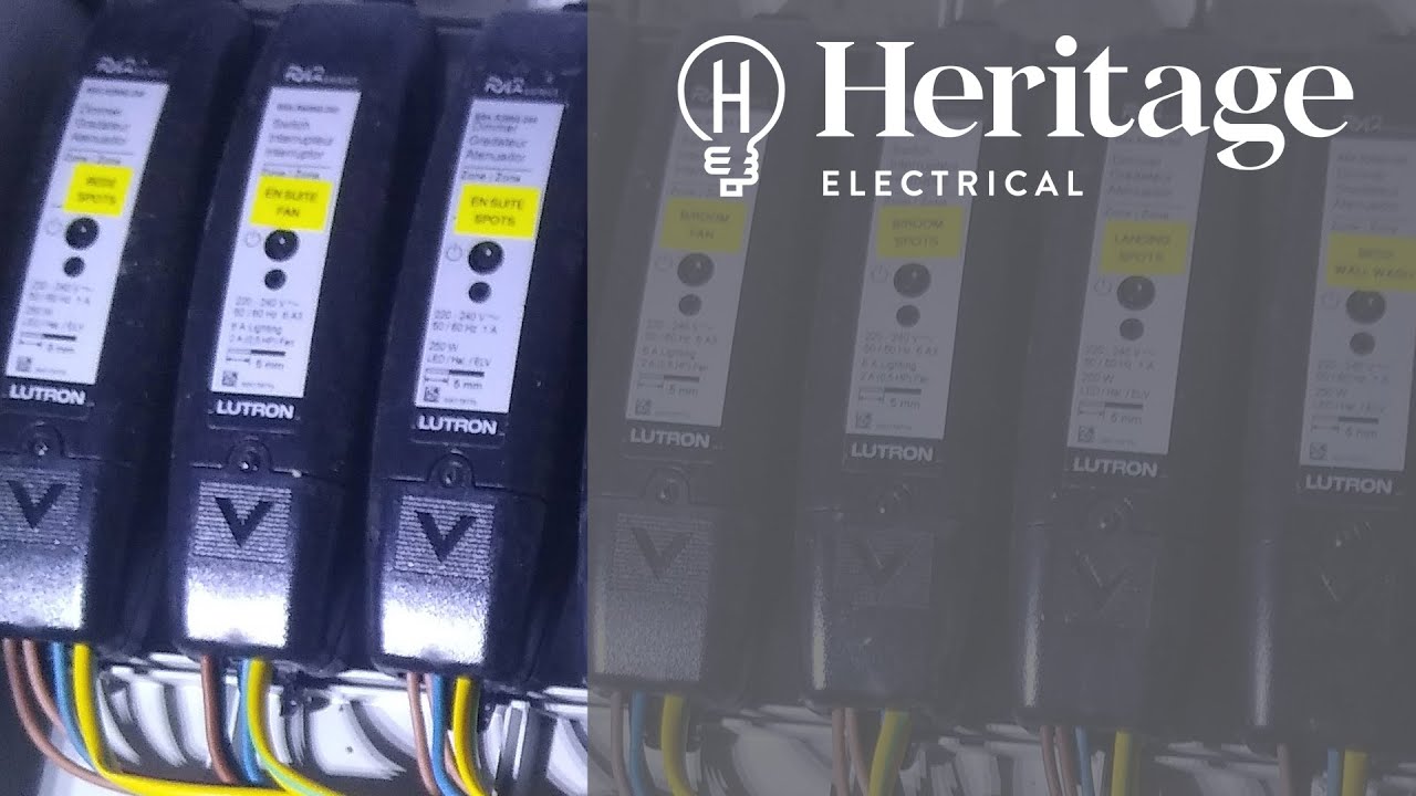 Overview of a Basic Lutron RA2 Setup & How to Add a New Module to the Lutron App