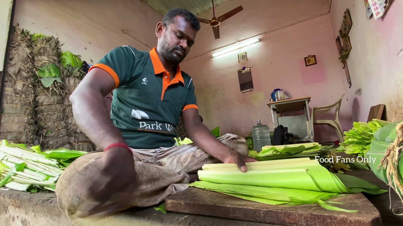 Banana Leaf Plate Cutting Near | In Madurai 😱💥
