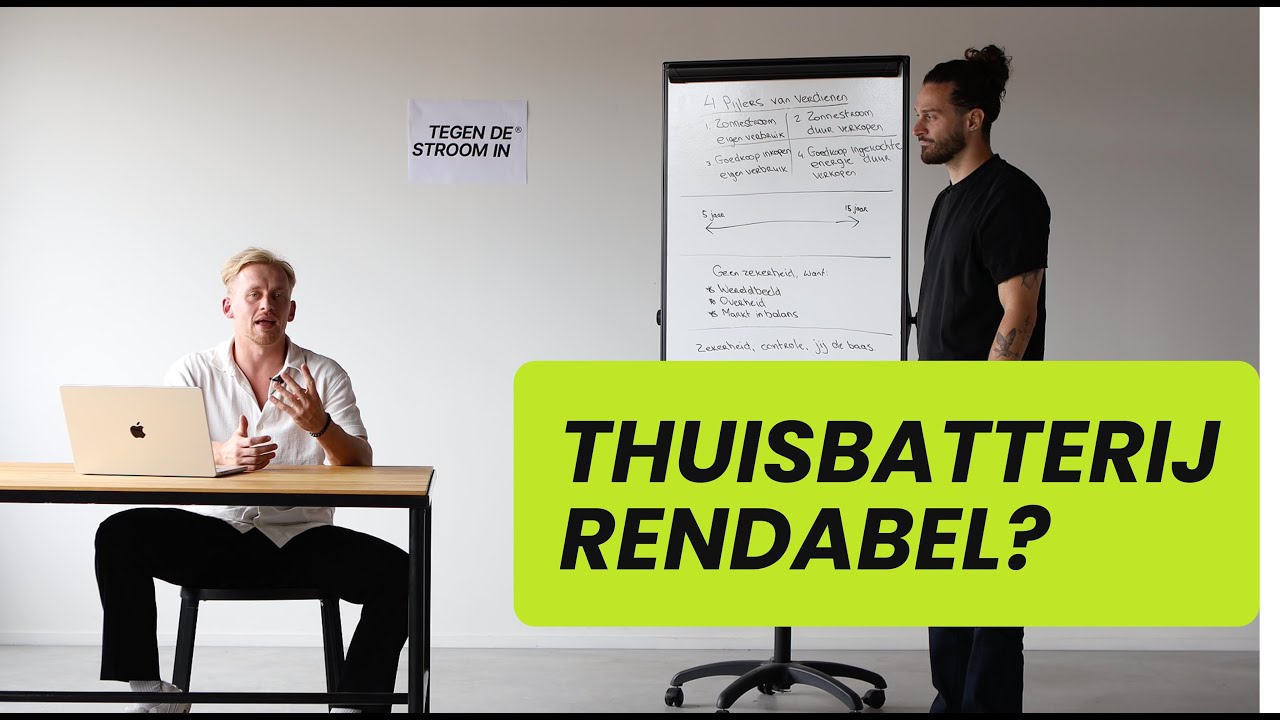 Hoe rendabel is een thuisbatterij? - Tegen De Stroom In