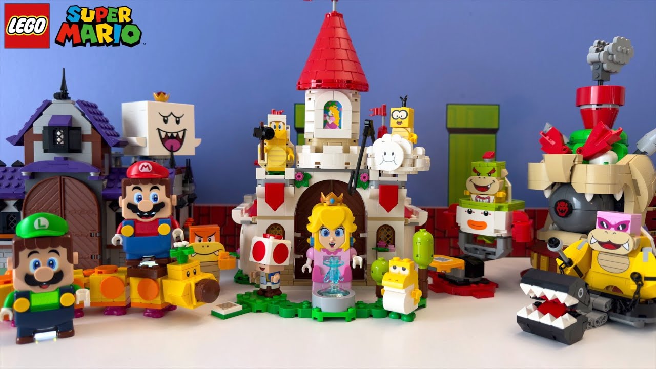 We played ALL the NEW LEGO Super Mario sets for the first time vs GAME