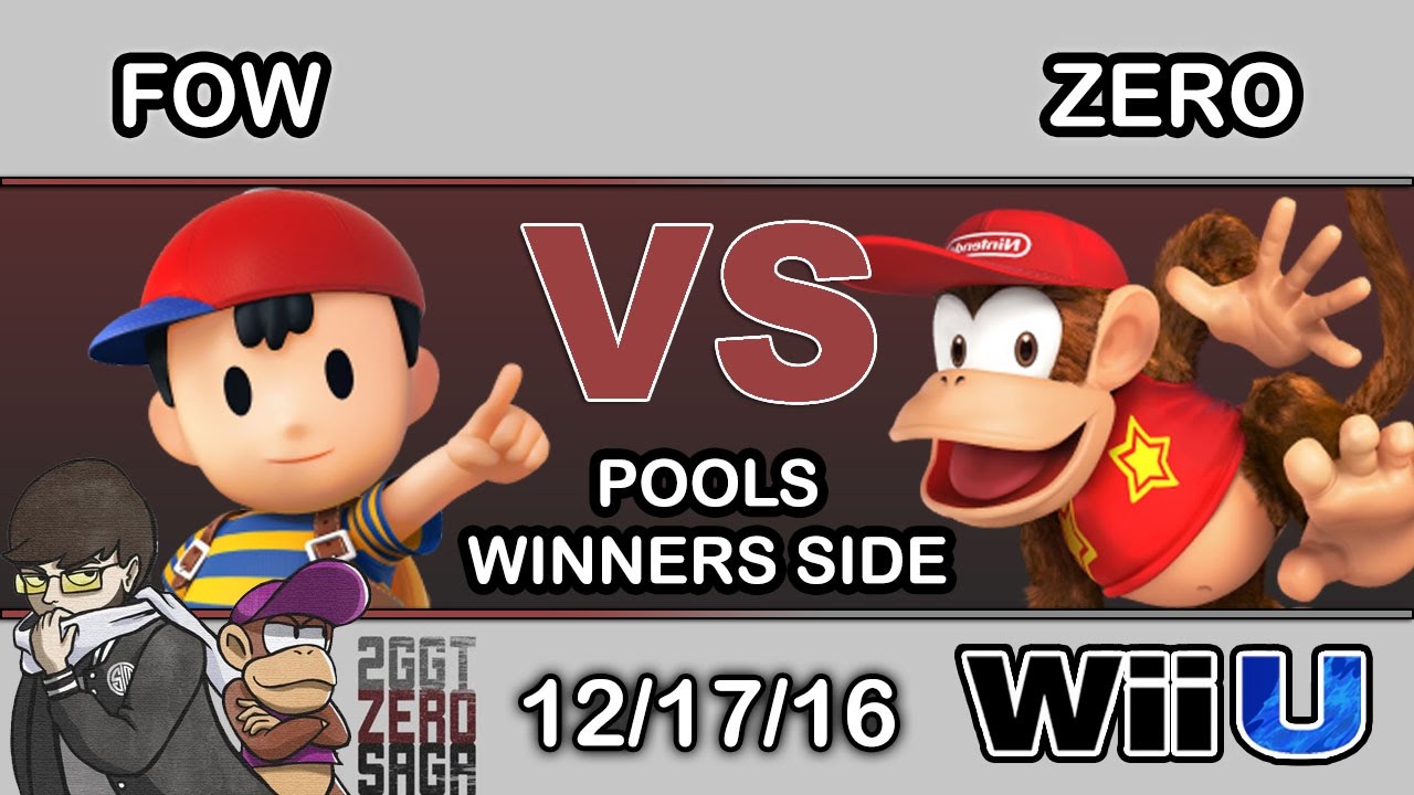 2GGT: ZeRo Saga - FOW (Ness) Vs. TSM | ZeRo (Diddy Kong) Pools Winners - Smash Wii U