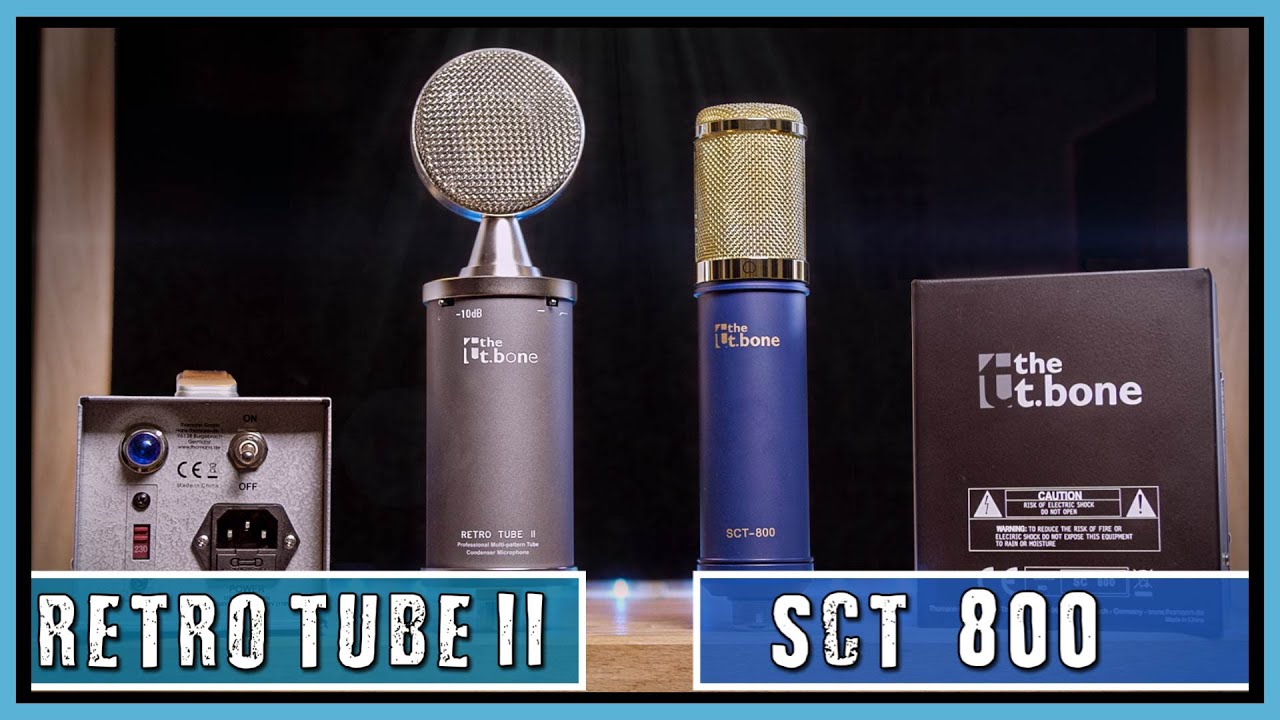 The T.Bone ｜ Retro tube II & SCT 800 ｜Review & Test｜