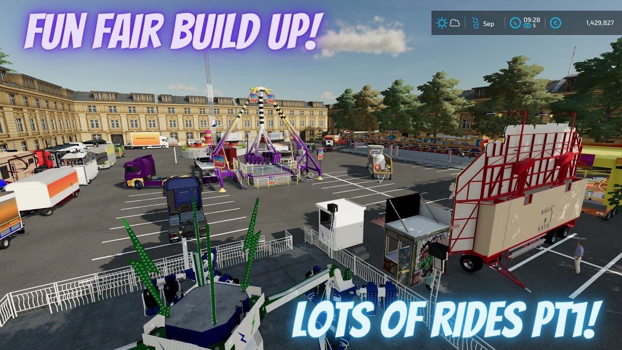 Fun Fair Build Up!- pt1