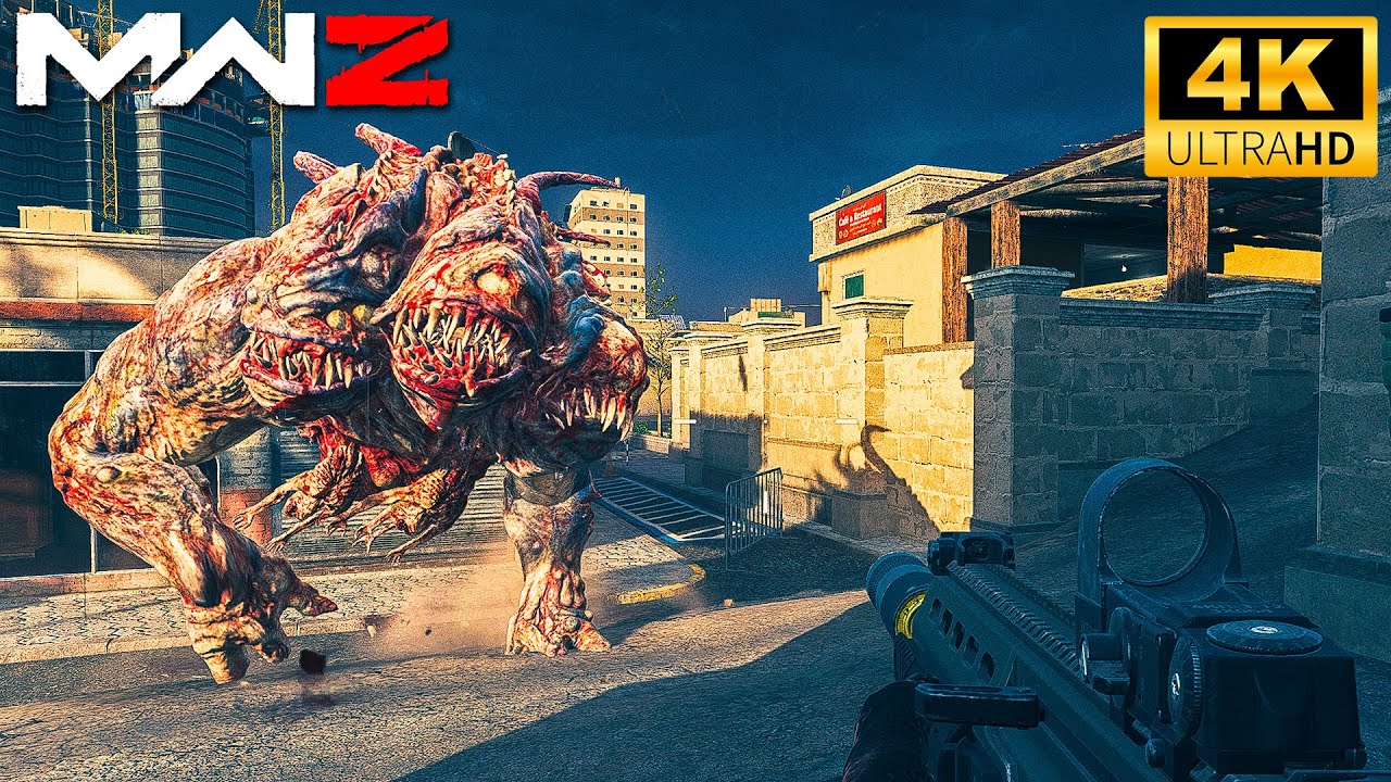 MW3 ZOMBIES LOOKS ABSOLUTELY TERRIFYING (PC)  4K Gameplay (No Commentary)