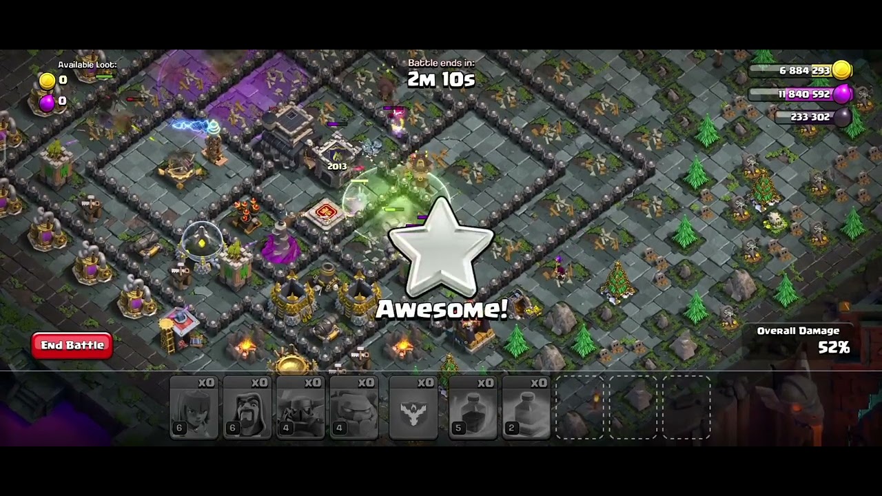 3 star on 2013 base in clash of clans