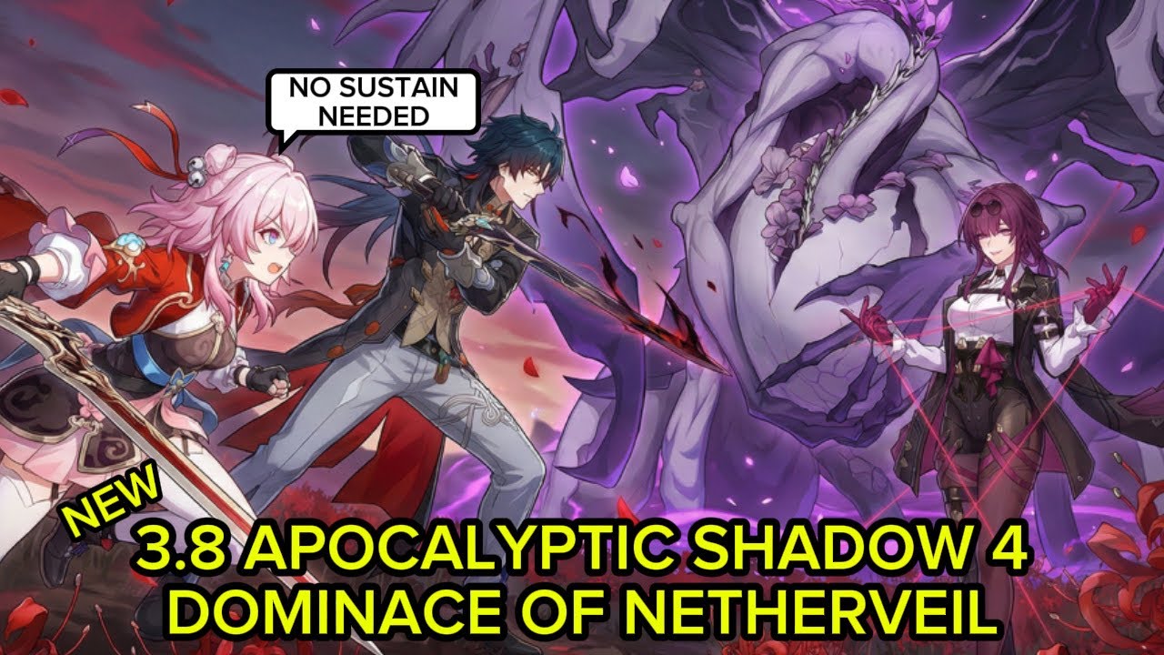 [3.8] Team March 7th Hunt NO SUSTAIN And Blade E1S0 | NEW APOCALYPTIC SHADOW 4 | Honkai: Star Rail