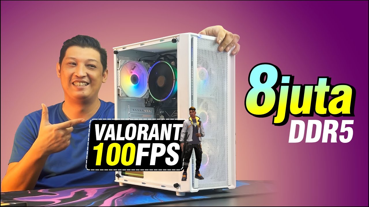 @534 RAKIT PC GAMING masa depan DDR5 bisa 5thn tanpa UPGRADE | AMD Ryzen 7600x