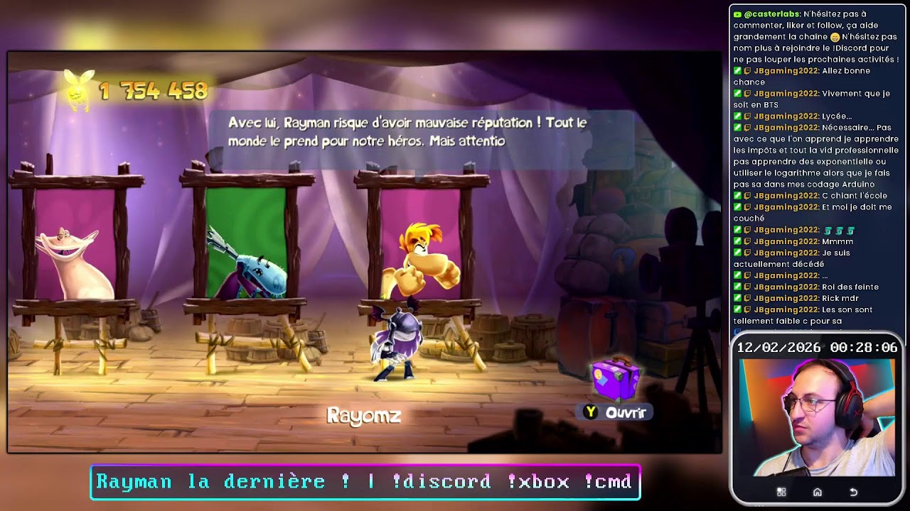 Rayman la dernière ! | !discord !xbox !cmd