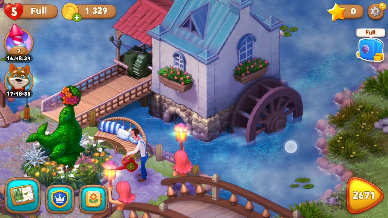 Gardenscapes Highest level - Garden tour