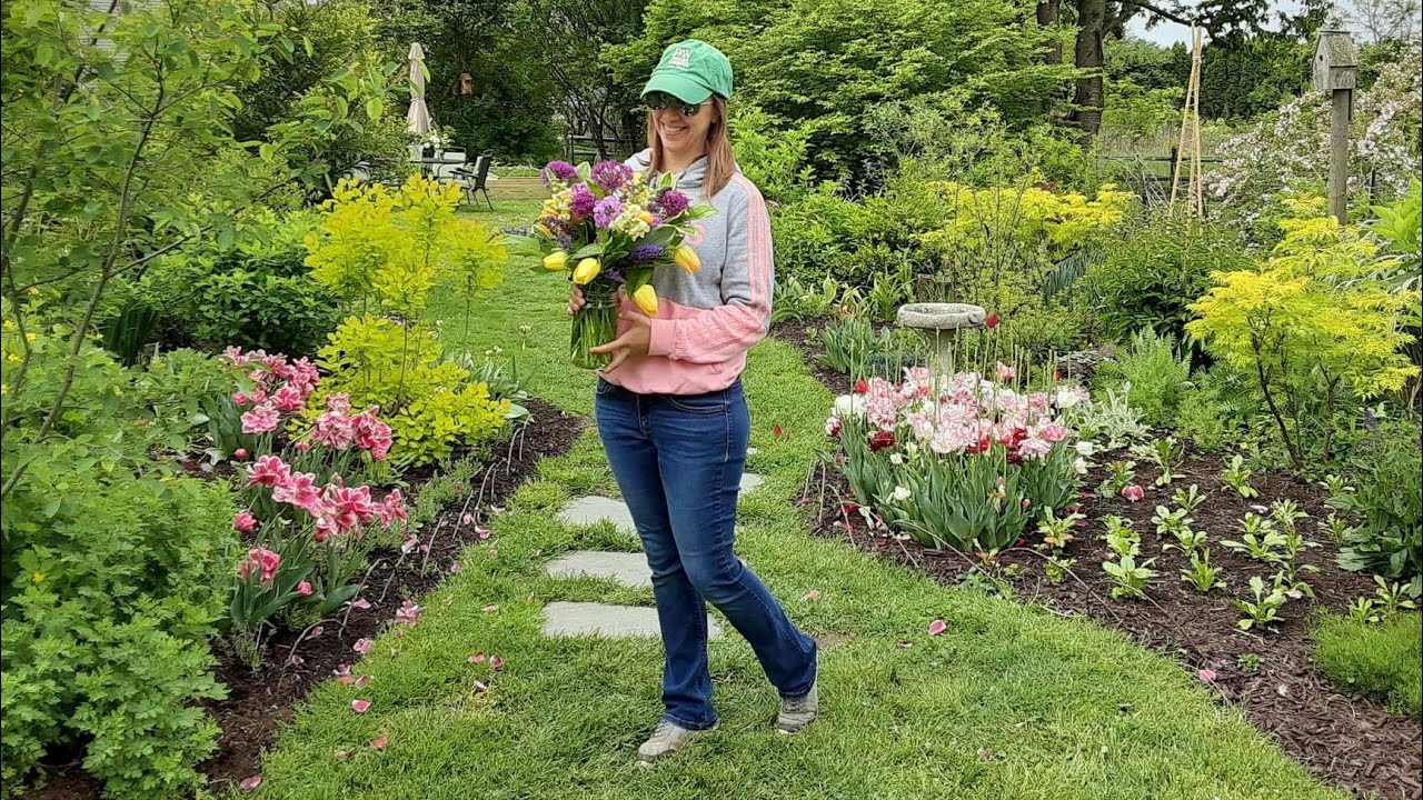 Planting a Tricolor Beech, Mother's Day Arrangements, & Longwood Tulips!!! // Northlawn Flower Farm