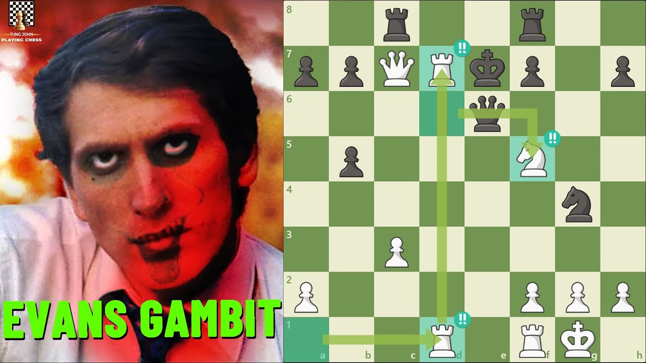 Sức Mạnh Hủy Diệt Của Evans Gambit Trong Tay Bobby Fischer - Ván 49-50 My 60 Memorable Games
