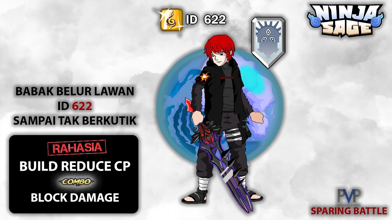 BABAK BELUR PVP LAWAN ID622 NINJA SAGE GAME NOSTALGIA #ninjasaga #ninjasage #nostalgia #ninjalegends