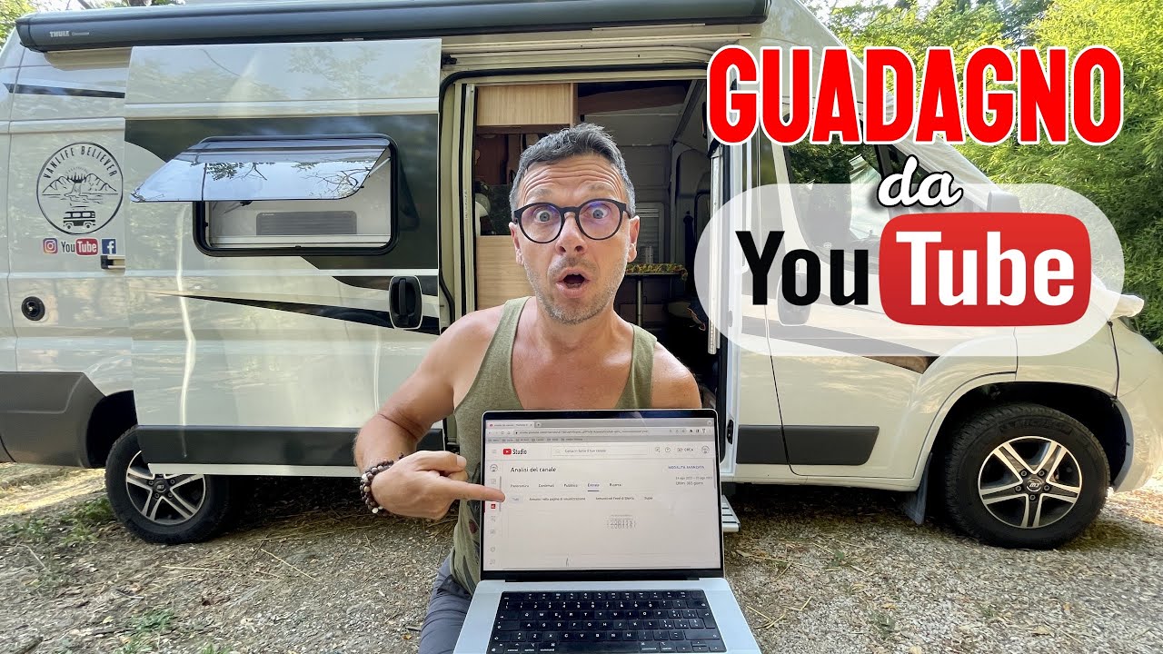 QUANTO abbiamo GUADAGNATO grazie a YOUTUBE, Sponsorizzazioni, Promozioni, ecc 🚐