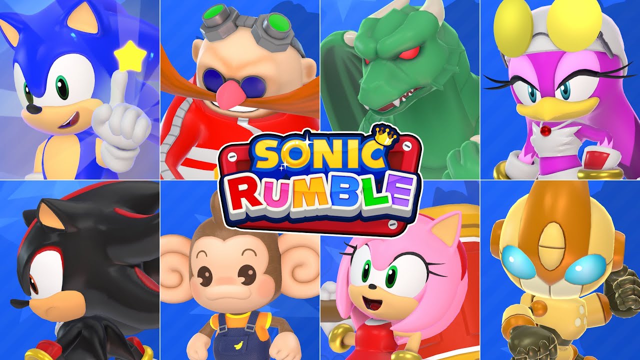 All Characters in Sonic Rumble (2024 - 2025)