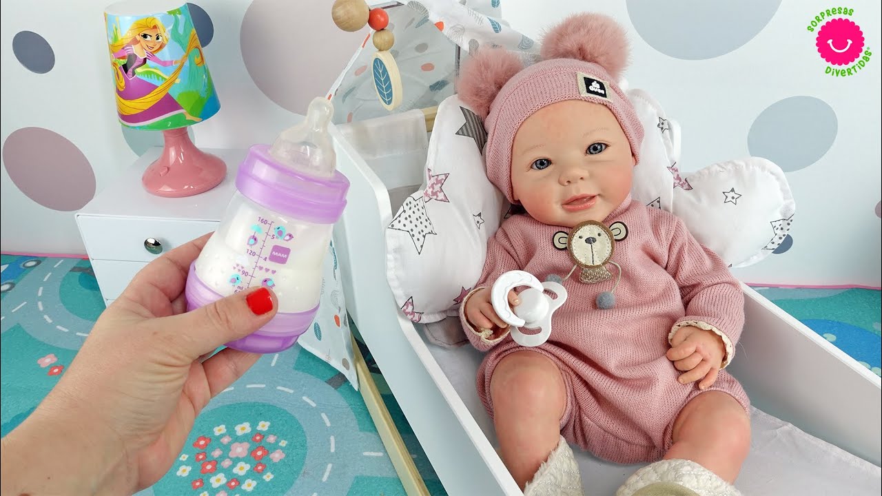 Preparo a la muñeca REBORN Sofía para su día en la Guardería
