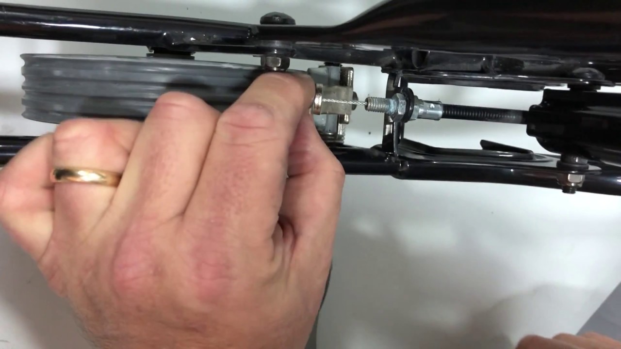 Adjusting the Brake Cable -- U-Step Neuro Walker