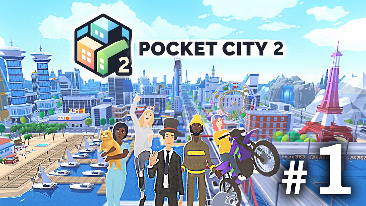Новая игра и новый город - Pocket City 2 #1