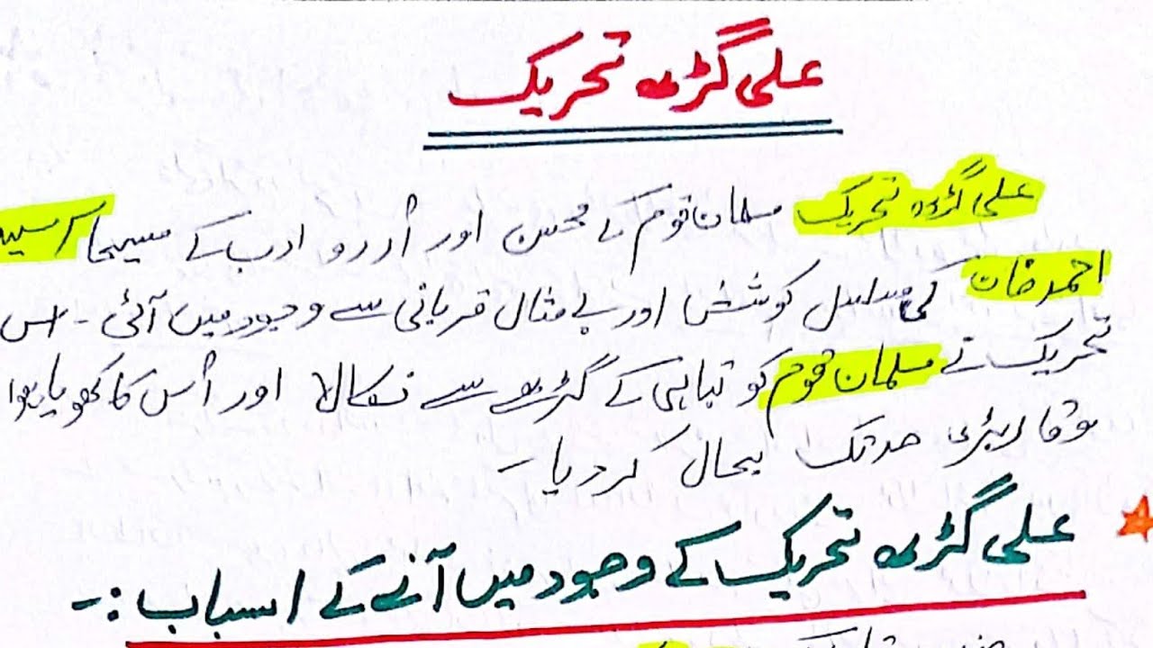 Lec. 1: #Aligarh Tehreek, #Sir sayed Tehreekعلی گڑھ تحریک یا سر سید تحریک#