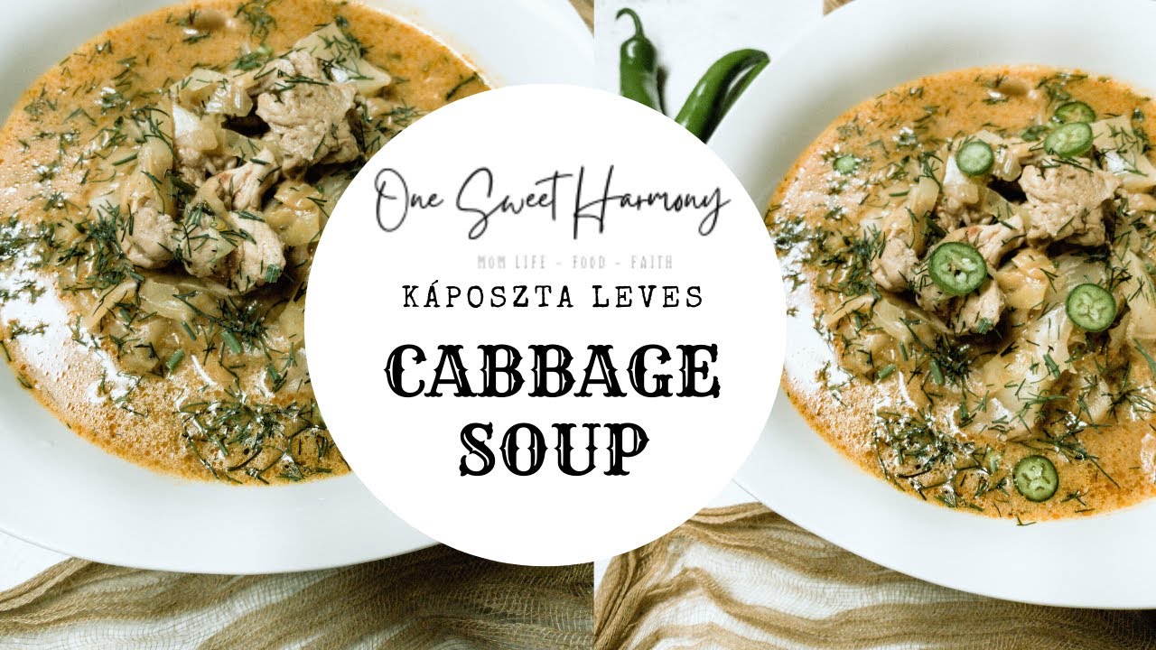 How to make Hungarian Cabbage Soup for DIET? 🍴| Lose weight FAST | Káposzta leves | By Greta Talas