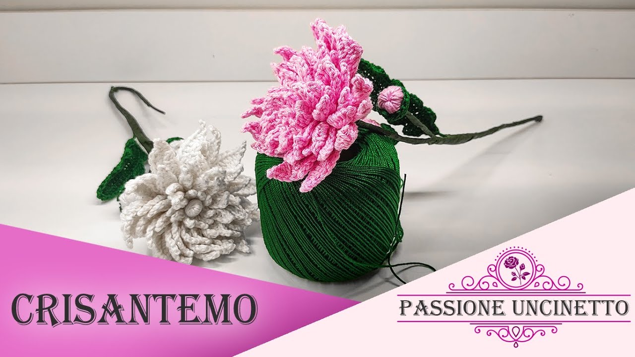 TUTORIAL: Crisantemo all'Uncinetto