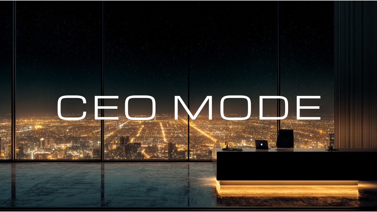 Deep Focus Music &mdash; CEO MODE | Midnight Strategy Session for High Performers (3 Hours)