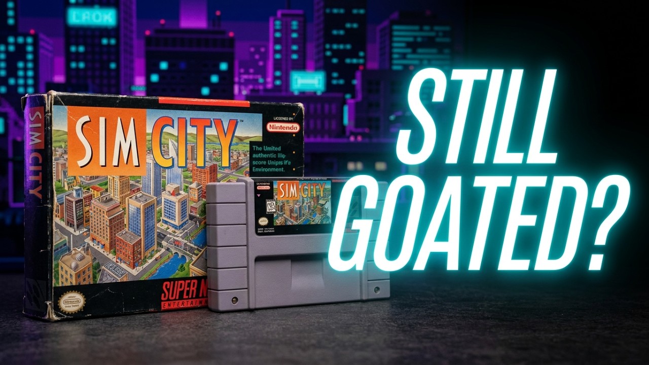 SimCity on SNES – My Ultimate Cozy Game From Childhood