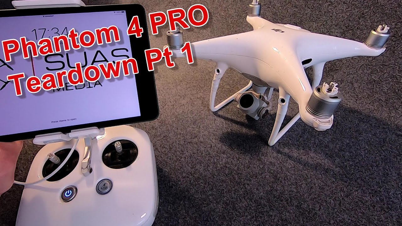 DJI Phantom 4 Pro Teardown - full body replacement