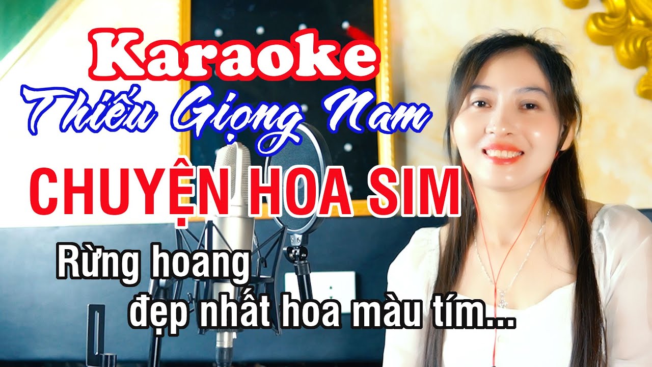 Chuyện Hoa Sim ✔ Karaoke Thiếu Giọng Nam ► Song Ca Với Ngọc Lan ❖ Thiết TV
